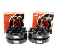 WINCHMAX 30mm Wheel Spacers Compatible with Defender, Disco 1, Range Rover Classic BLK T1