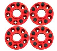 Winchmax 30mm Wheel Spacers To Fit Land Rover Discovery Mk3 & Mk4, Range Rover Mk3 & Mk4. Red T3