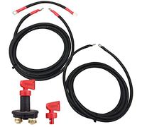 WINCHMAX. Defender Winch Battery Extension Cables - Heavy Duty - British Made+Isolator 4m.