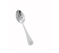 Winco 0005-09 12-Piece Dots Demitasse Spoon Set, 18-0 Stainless Steel