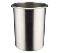 Winco 2 Quart Heavy-Duty Stainless Steel Bain Marie, NSF Listed