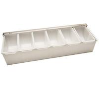 Winco 6 Comp Condiment Dispenser