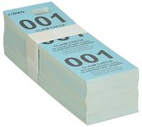 Winco Coat Checks, Blue, 500 Per Box, Medium