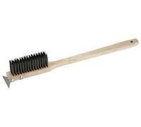 Winco Heavy Duty Steel Wire Brush, 20-Inch
