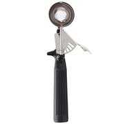 Winco ICOP-30 Ice Cream Disher with Black Handle, Size 30 IceCreamDishers, Stainless Steel