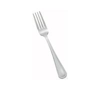Winco, Silver 0005-05 12-Piece Dots Dinner Fork Set, 18-0 Stainless Steel