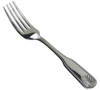 Winco Stainless St 0006-05 12-Piece Toulouse Dinner Fork Set, 18-0 Extra Heavy Weight Stainless Steel, Silver