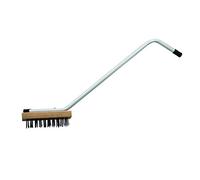 Winco Steel Wire Broiler Bristle Brush, 7-Inch