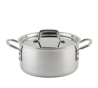 WINCO Tri-Ply Stock Pot, Silver