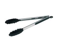 Winco Utility Tong with Rubber Tip and Locking Clip, 12-Inch