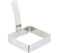Winco x 4-Inch Square Egg Ring, Stainless Steel, 4 Inches