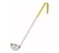 Winco Yellow Stainless Steel Ladle Handle, 1-Ounce, Medium