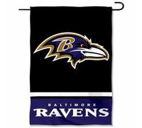 WinCraft Baltimore Ravens Double Sided Garden Flag