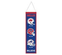 Wincraft Buffalo Bills EVOLUTION NFL Wool Banner 80x20cm