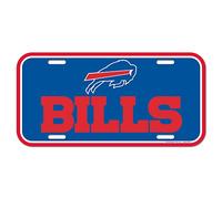 WinCraft Buffalo Bills Team Logo Plastic License Plate