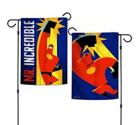 Wincraft Disney Character 12.5" x 18" 2-Sided Garden Flag (Minnie Mouse Sparkle), Multicolor