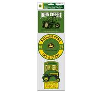 WinCraft Fan Decals 3.75" x 12" John Deere Tractor 1837