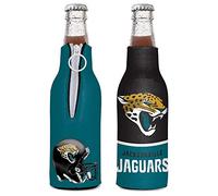 WinCraft Jacksonville Jaguars 12oz Bottle Cooler - Black, Teal - Foam - 12oz