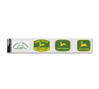 WinCraft John Deere 4 Pack Multi-USE Decals 3X17 Logo Vintage
