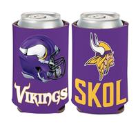 WinCraft Minnesota Vikings Slogan Can Cooler 12 oz.