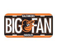 WinCraft MLB Baltimore Orioles License Plate
