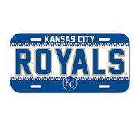 WinCraft MLB Kansas City Royals License Plate