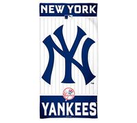 WinCraft MLB New York Yankees MLB New York Yankees Fiber Beach Towel 9lb 30" x 60", Multi Color, na