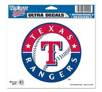 Wincraft MLB Texas Rangers Multi-Use Colored Decal, 5" x 6"