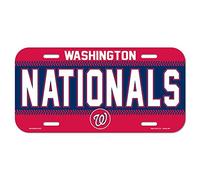 WinCraft MLB Washington Nationals License Plate