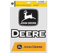 WinCraft Multi Use Decal Fan Pack John Deere Construction