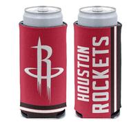 WinCraft NBA Houston Rockets Slim Can Cooler, Team Colors, One Size