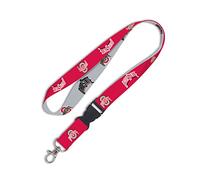 WinCraft NCAA Ohio State Buckeyes Lanyard with Detachable Buckle, 1-Inch