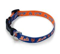 WinCraft New York Mets Pet Collar - White, Large, Dog, City Connect Design, Fan Favorite