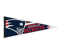 WinCraft NFL 14519115 New England Patriots Premium Pennant, 12" X 30"