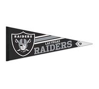 WinCraft NFL 14523115 Oakland Raiders Premium Pennant, 12" X 30"