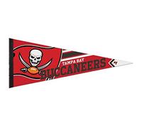 WinCraft NFL 14532115 Tampa Bay Buccaneers Premium Pennant, 12" X 30"