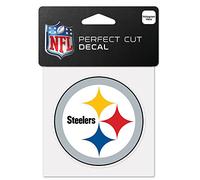 Wincraft NFL Buffalo Bills 63038011 Perfect Cut Color Decal, 4" x 4", Black