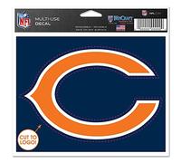 WinCraft NFL Chicago Bears WCR41416014 Multi-Use Decal, 4.5" x 5.75"