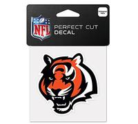 WinCraft NFL Cincinnati Bengals 63041011 Perfect Cut Color Decal, 4" x 4", Black