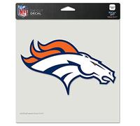 WinCraft NFL Denver Broncos Perfect Cut Color Decal, 8" x 8"