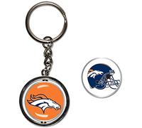WinCraft NFL Denver Broncos Spinner Key Ring