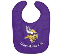 WinCraft NFL Minnesota Vikings WCRA2048514 All Pro Baby Bib