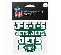 Wincraft NFL Perfect Cut 10x10cm Decal New York Jets SLOGAN
