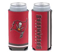 Wincraft NFL Tampa Bay Buccaneers Slim Can Cooler, Team Colors, One Size
