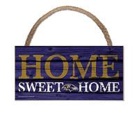 Wincraft NFL wooden sign Baltimore Ravens wooden sign Wood Slogan Home Sweet Home