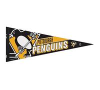 WinCraft NHL 65849014 Pittsburgh Penguins Premium Pennant, 12" X 30"