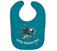 WinCraft NHL San Jose Sharks WCRA2063914 All Pro Baby Bib