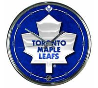 WinCraft NHL Toronto Maple Leafs Chrome Clock