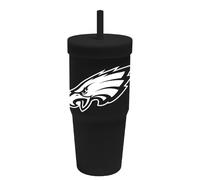 Wincraft Philadelphia Eagles NFL - Unbreakable Silicone Tumbler with Straw, 32 oz