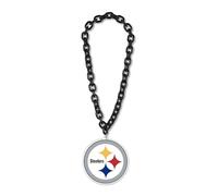 WinCraft Pittsburgh Steelers Big Chain Logo Plastic Necklace, No Size, 80% Plastic/20% Foam